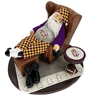 The Memory Company LSU Tigers Resting Santa Figurine