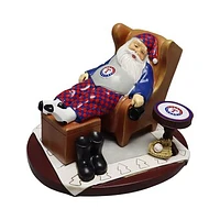 The Memory Company Texas Rangers Resting Santa Figurine