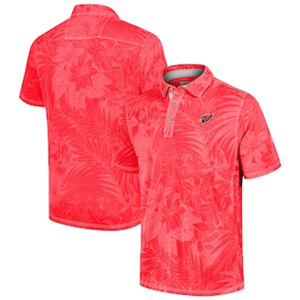 Men's Tommy Bahama Cardinal Arizona Cardinals Big & Tall Santiago Paradise Polo