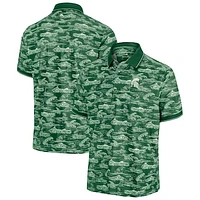 Men's Tommy Bahama Green Michigan State Spartans Sport Bay View Polo