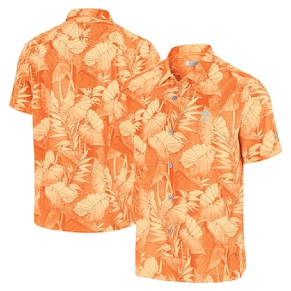 Men's Tommy Bahama Orange Tennessee Volunteers Coast Nuevo Fronds Button-Up Shirt