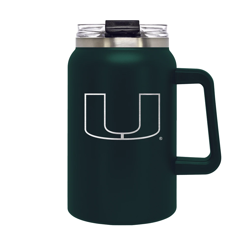 Miami Hurricanes 50oz. Coach Insulated Tumbler Mug