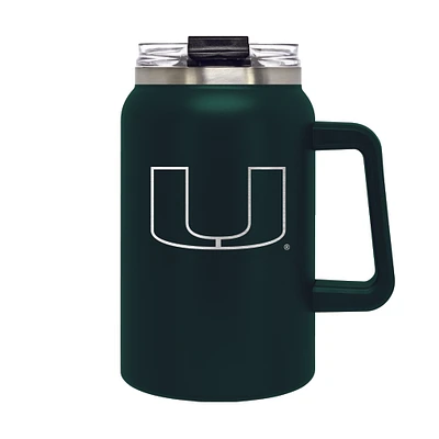 Miami Hurricanes 50oz. Coach Insulated Tumbler Mug