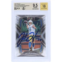 Justin Herbert Los Angeles Chargers Autographed 2020 Panini Select #244 Beckett Fanatics Witnessed Authenticated 9.5/10 Rookie Card