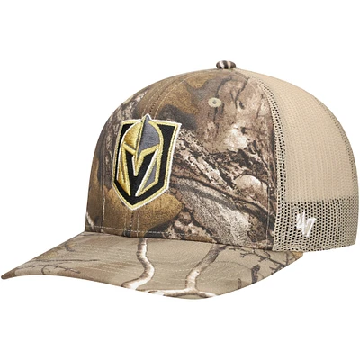 Men's '47 Realtree Camo Vegas Golden Knights Logo Trucker Adjustable Hat