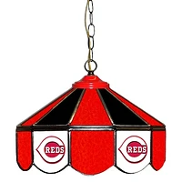 Cincinnati Reds 14" Team Logo Glass Pub Lamp