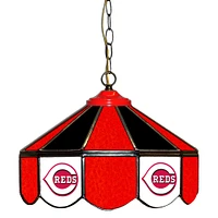 Cincinnati Reds 14" Team Logo Glass Pub Lamp