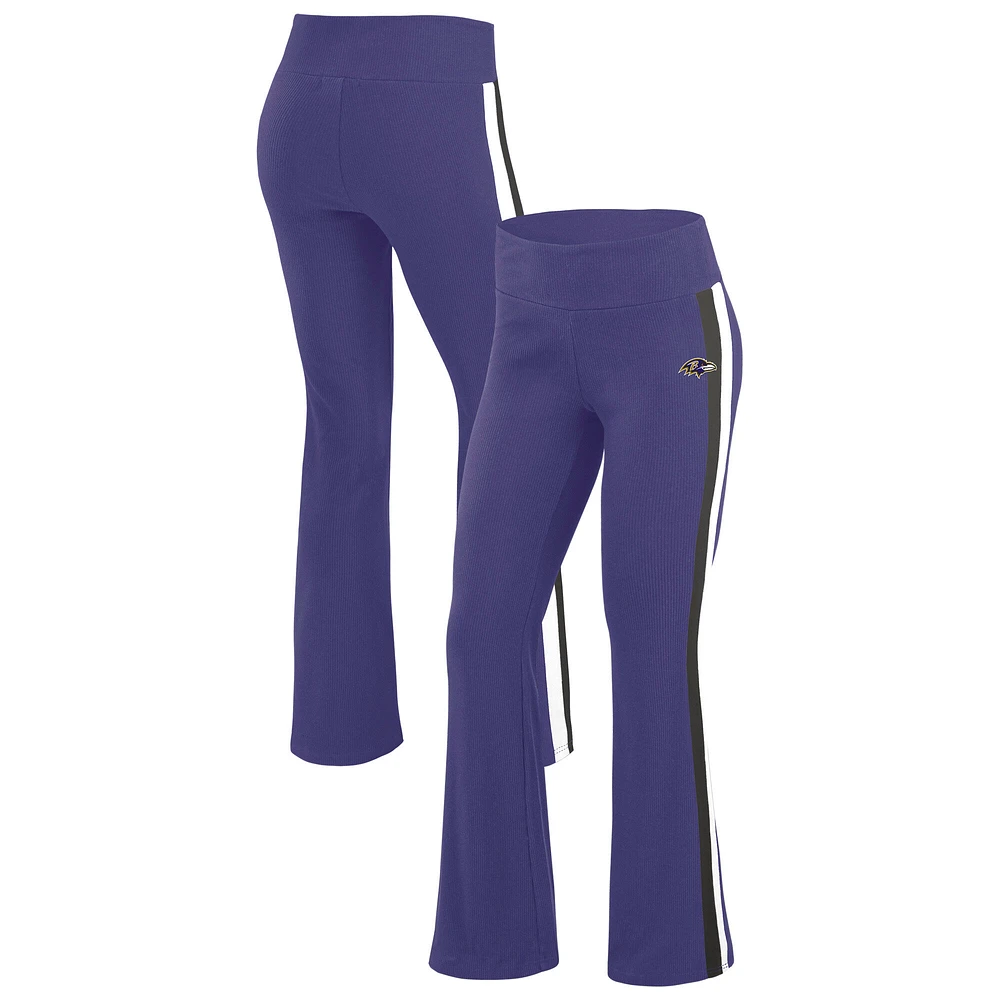 Women's WEAR by Erin Andrews Purple Baltimore Ravens Yoga Pants