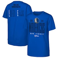 Youth Fanatics Royal Dallas Mavericks 2024 NBA Finals Roster T-Shirt