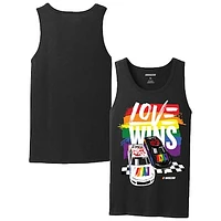 Men's Checkered Flag Sports NASCAR Love Wins Pride Tank Top