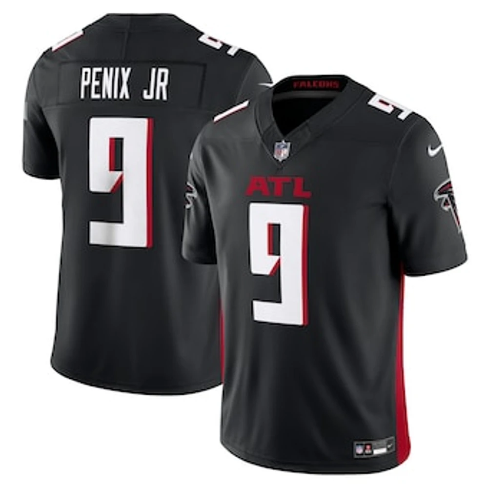 Men's Nike Michael Penix Jr. Black Atlanta Falcons Vapor F.U.S.E. Limited Jersey