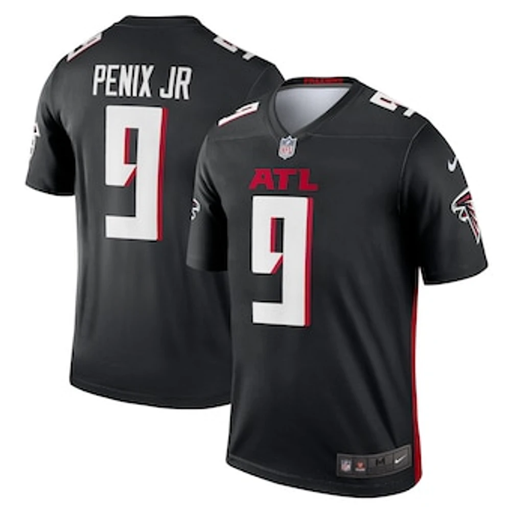 Men's Nike Michael Penix Jr. Black Atlanta Falcons Team Legend Player Performance Top