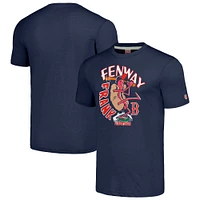 Unisex MLB x Guy Fieri’s Flavortown  Navy Boston Red Sox Tri-Blend T-Shirt