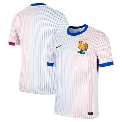 Men's Nike  White France National Team 2024 Away Replica Jersey