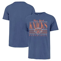 Men's '47 Blue New York Knicks Remix Franklin T-Shirt