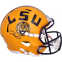 Jayden Daniels LSU Tigers Autographed Riddell Speed Replica Helmet