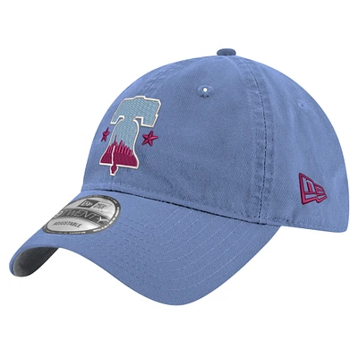 Men's New Era Light Blue Philadelphia Phillies 2024 City Connect 9TWENTY Adjustable Hat