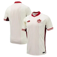 Men's Nike Cream Canada Soccer 2024 Away Replica Jersey