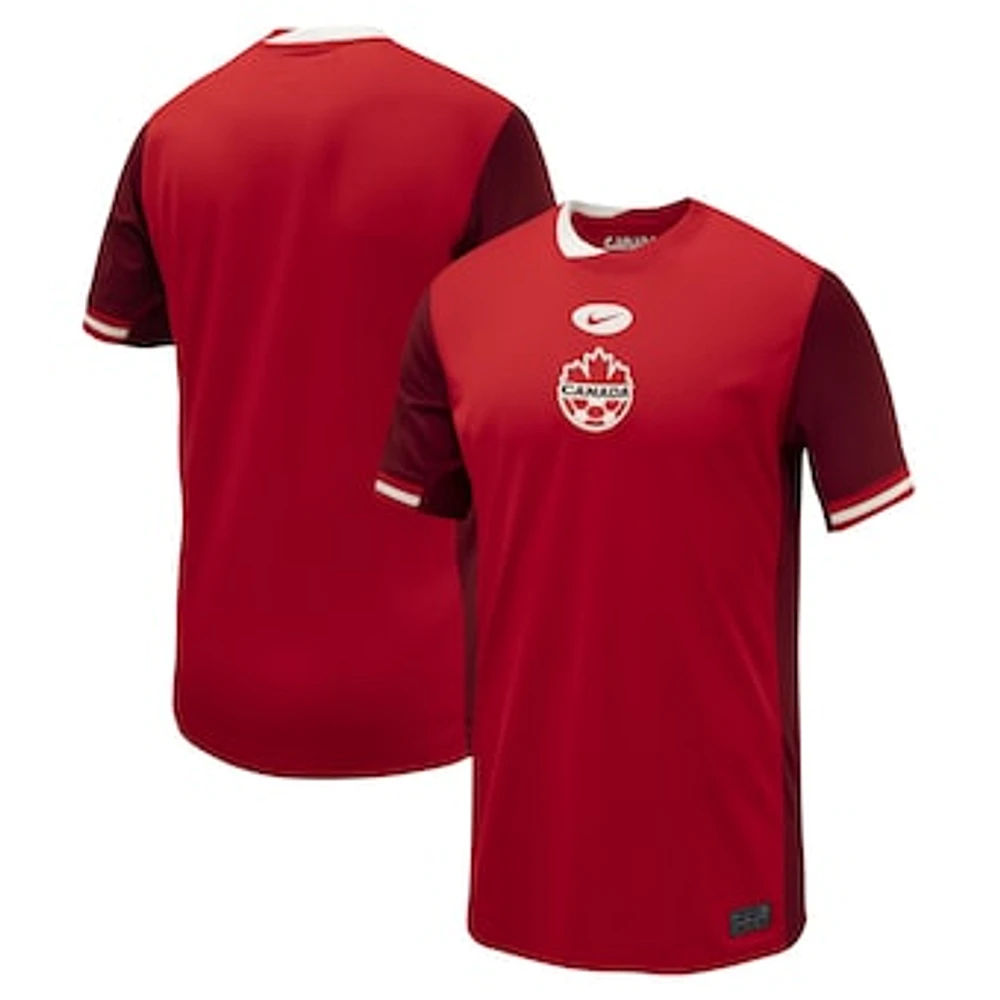 Youth Nike  Red Canada Soccer 2024 Home Replica Jersey