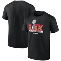 Men's Fanatics Super Bowl LIX Trophy Dimension T-Shirt