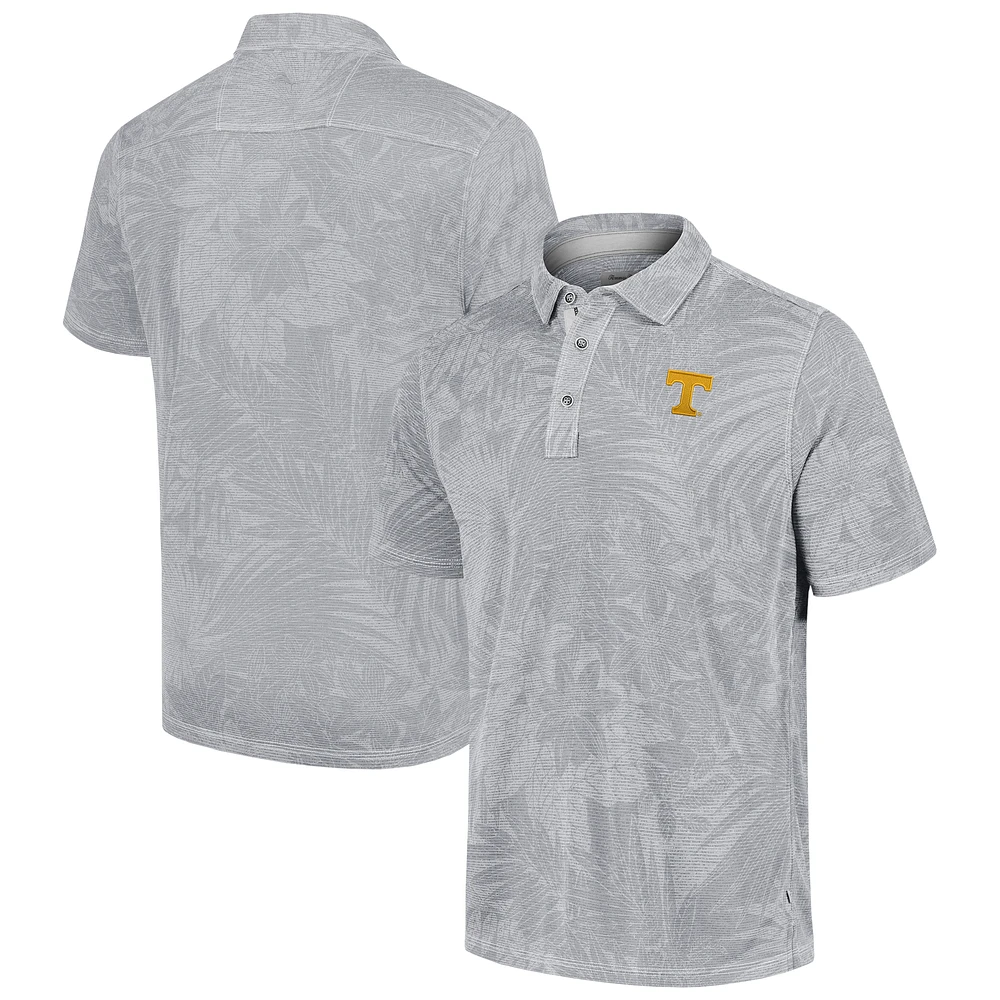 Men's Tommy Bahama  Grey Tennessee Volunteers Sport Santiago Paradise Polo