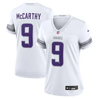 Women's Nike J.J. McCarthy White Minnesota Vikings Alternate Game Player Jersey