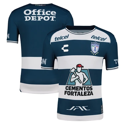 Men's Charly Navy/White C.F. Pachuca 2024/25 Home Authentic Jersey