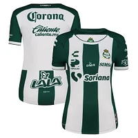 Women's Charly White Santos Laguna / Home Authentic Jersey