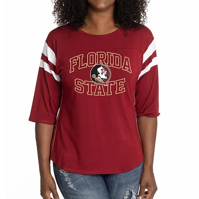 Women's Garnet Florida State Seminoles Abigail Jersey T-Shirt