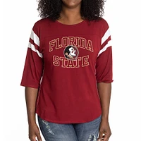 Women's Garnet Florida State Seminoles Abigail Jersey T-Shirt