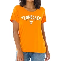 Women's Tennessee Orange Volunteers Scarlet Scoop Neck T-Shirt