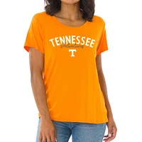 Women's Tennessee Orange Volunteers Scarlet Scoop Neck T-Shirt
