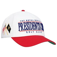 Men's Barstool Golf x 2024 Presidents Cup White/Red Roscoe Adjustable Hat