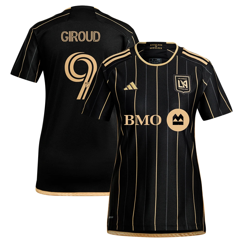 Women's adidas Olivier Giroud Black LAFC 2024 Primary Replica Player Jersey