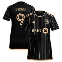 Women's adidas Olivier Giroud Black LAFC 2024 Primary Replica Player Jersey