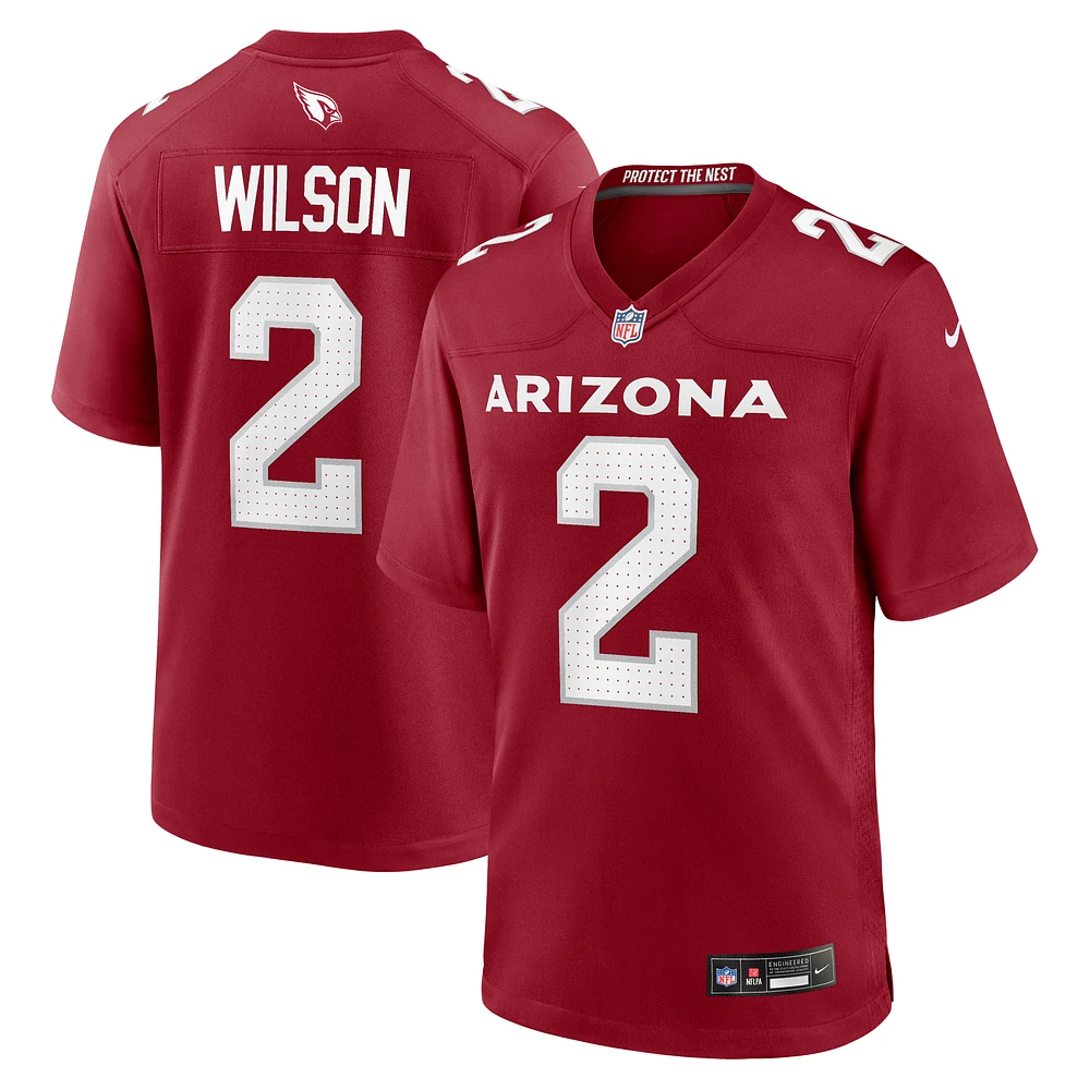 Men's Nike Mack Wilson  Cardinal Arizona Cardinals Game Jersey