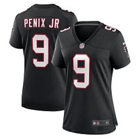 Women's Nike Michael Penix Jr.  Black Atlanta Falcons Throwback Game Jersey