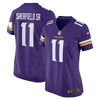 Women's Nike Trent Sherfield Sr.  Purple Minnesota Vikings Game Jersey