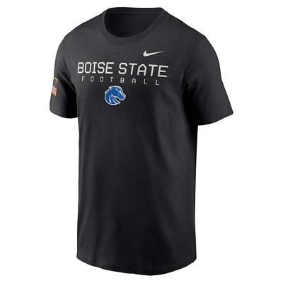 Men's Nike  Black Boise State Broncos 2024 Military Appreciation Legend Performance T-Shirt