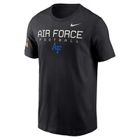 Men's Nike  Black Air Force Falcons 2024 Military Appreciation Legend Performance T-Shirt