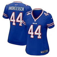 Women's Nike Joe Andreessen  Royal Buffalo Bills Game Jersey