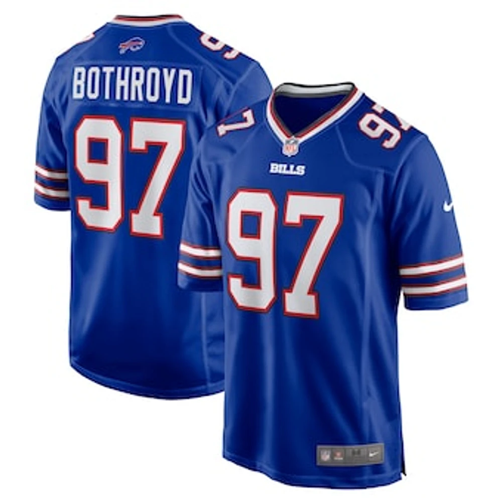 Men's Nike Rondell Bothroyd  Royal Buffalo Bills Game Jersey