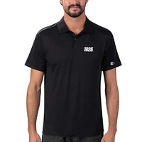 Men's Starter Black New York Giants 1925 Collection Polo