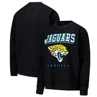 Women's G-III 4Her by Carl Banks Black Jacksonville Jaguars Comfy Cord Pullover Sweatshirt