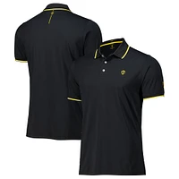 Men's B. Draddy Black 2024 Presidents Cup International Team Cricket Stripe Polo