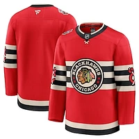 Men's Fanatics  Red Chicago Blackhawks 2025 NHL Winter Classic Premium Jersey