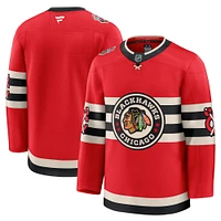 Men's Fanatics  Red Chicago Blackhawks 2025 NHL Winter Classic Premium Jersey