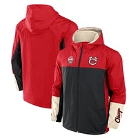 Men's Fanatics Red Chicago Blackhawks 2025 Winter Classic Crash The Net Full-Zip Jacket