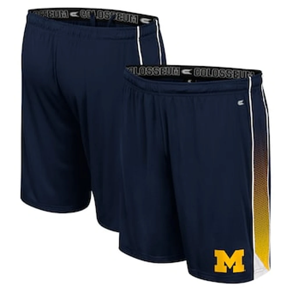 Men's Colosseum Navy Michigan Wolverines Online Shorts