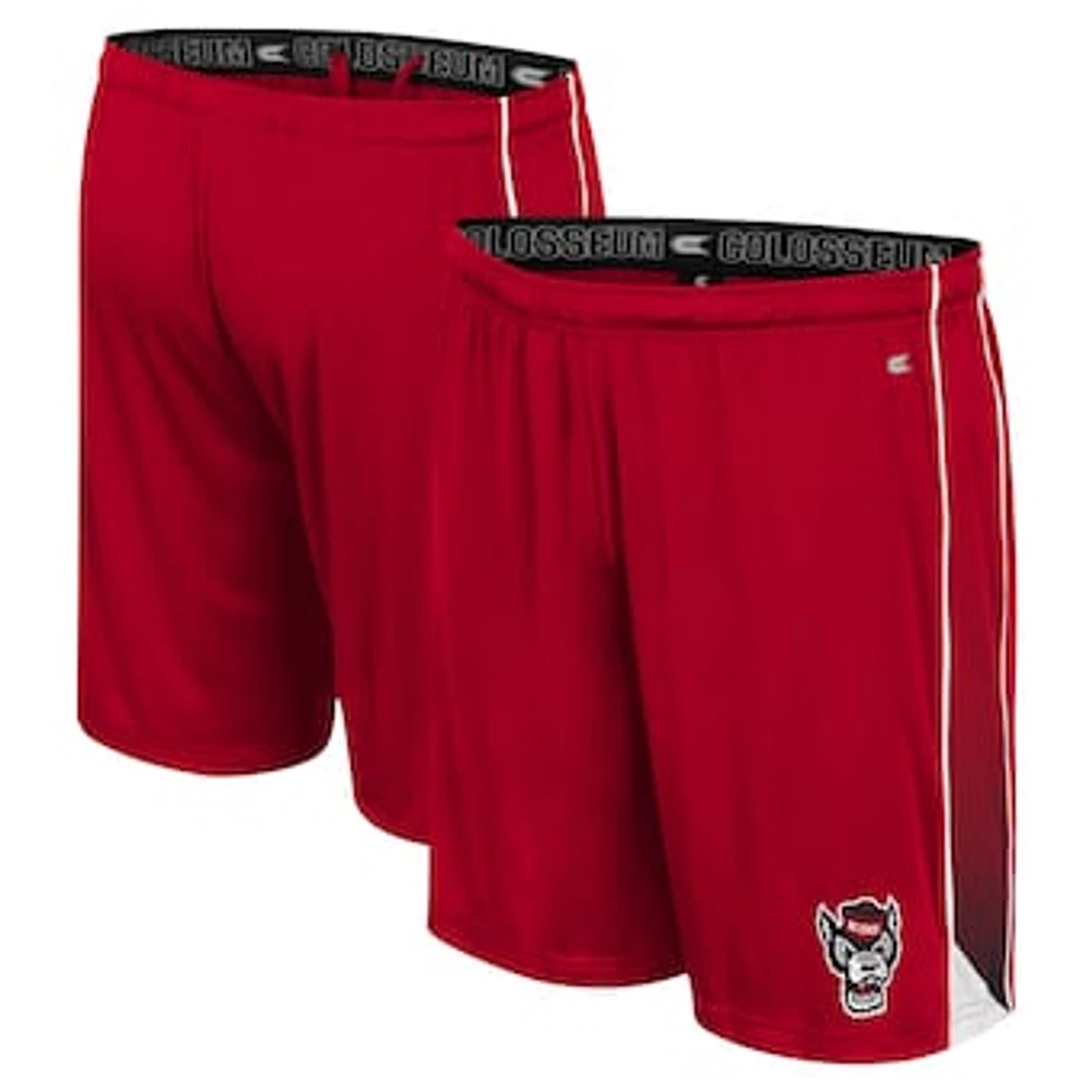 Men's Colosseum Red NC State Wolfpack Online Shorts